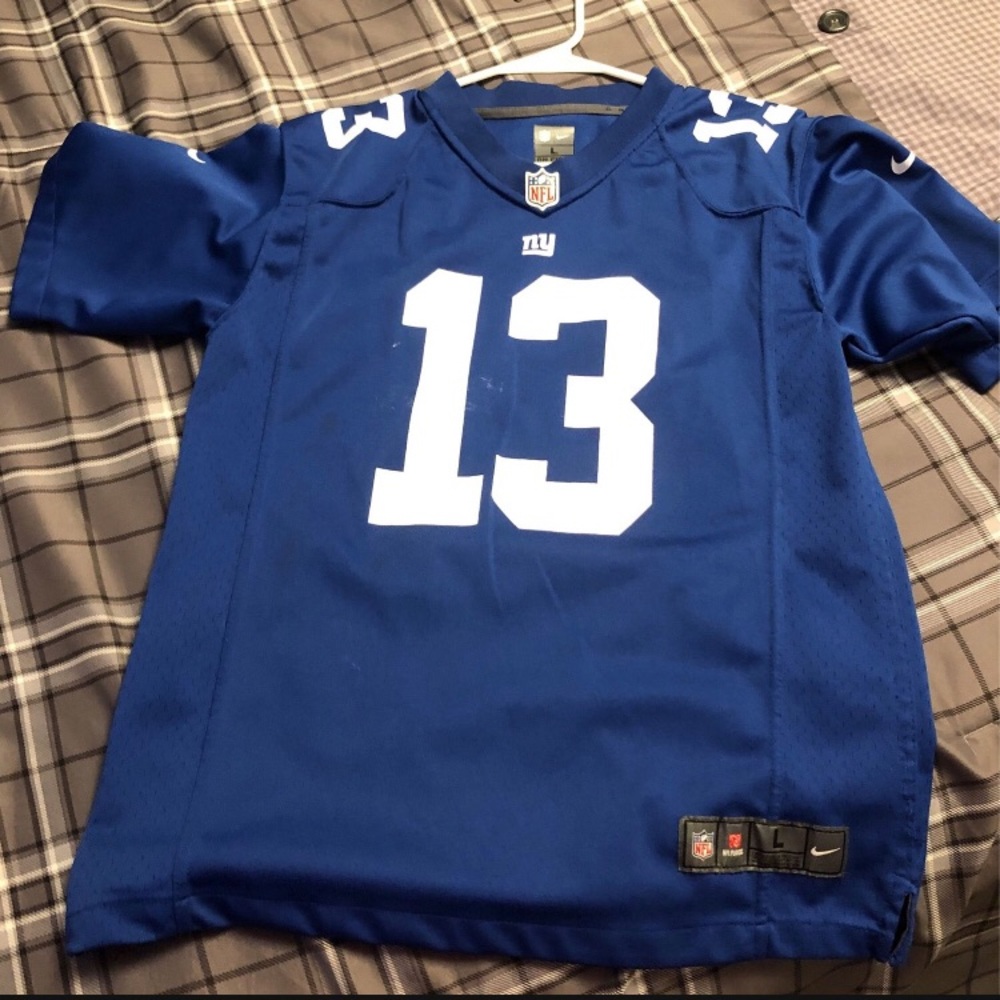 Odell Beckham Jr Giants NFl real Jersey